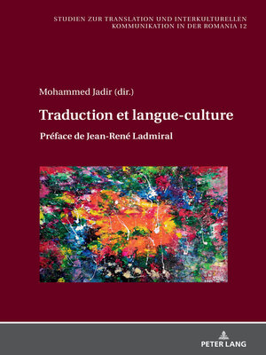cover image of Traduction et langue-culture